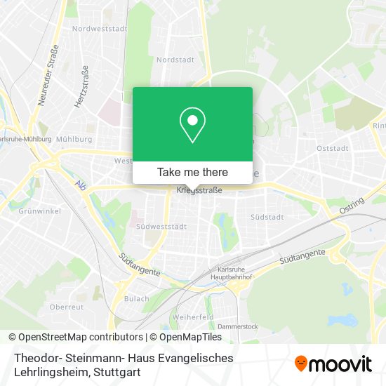 Theodor- Steinmann- Haus Evangelisches Lehrlingsheim map