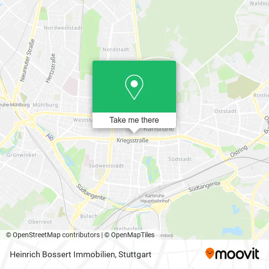 Карта Heinrich Bossert Immobilien