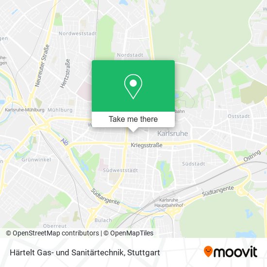 Härtelt Gas- und Sanitärtechnik map