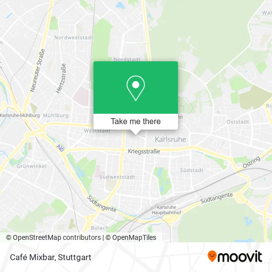 Карта Café Mixbar