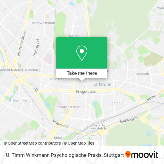 U. Timm Winkmann Psychologische Praxis map