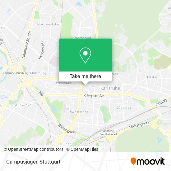 Карта Campusjäger