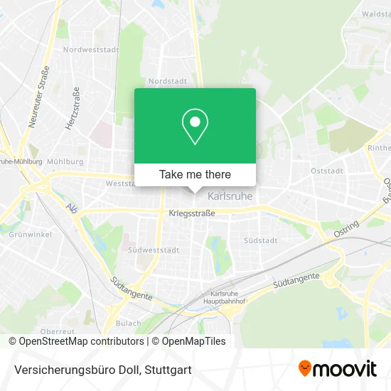 Карта Versicherungsbüro Doll