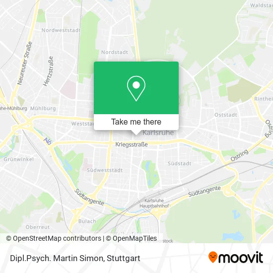 Карта Dipl.Psych. Martin Simon