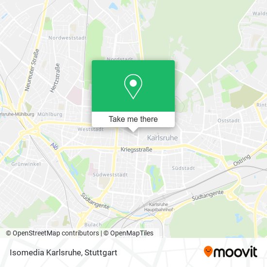 Карта Isomedia Karlsruhe