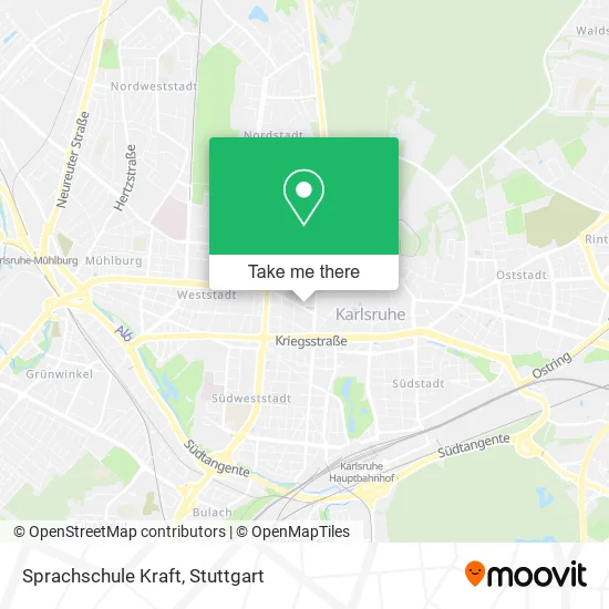 Карта Sprachschule Kraft