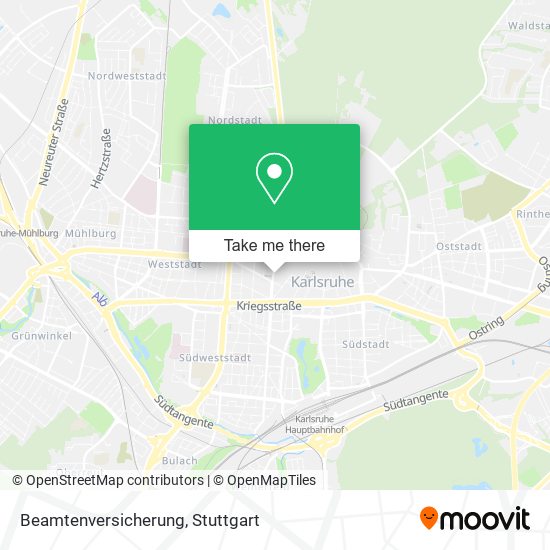 Beamtenversicherung map