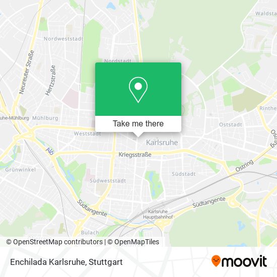 Enchilada Karlsruhe map
