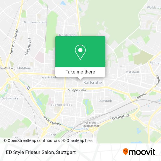 ED Style Friseur Salon map