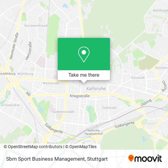 Sbm Sport Business Management map