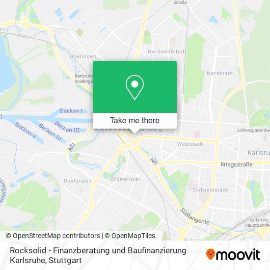 Rocksolid - Finanzberatung und Baufinanzierung Karlsruhe map