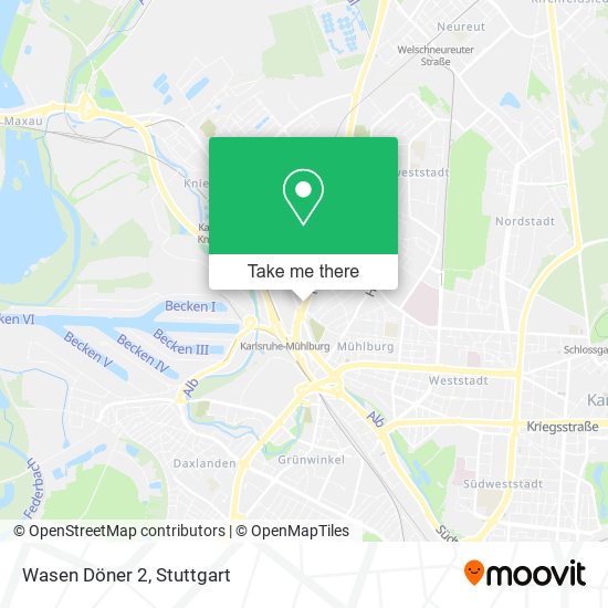 Карта Wasen Döner 2