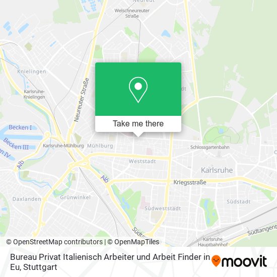 Bureau Privat Italienisch Arbeiter und Arbeit Finder in Eu map