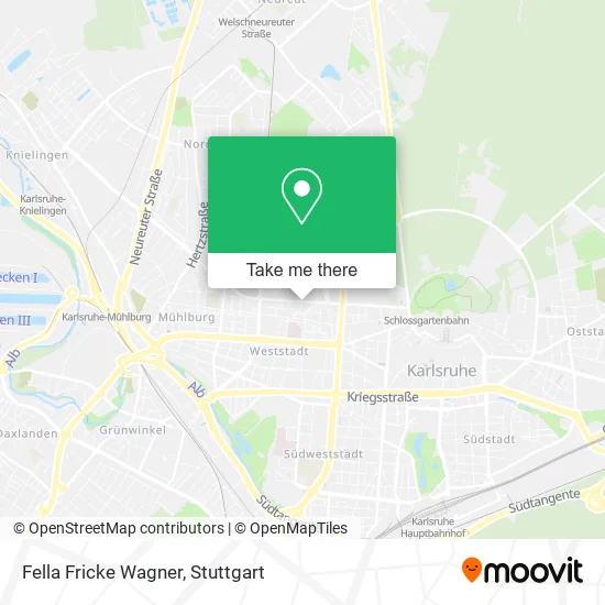 Карта Fella Fricke Wagner