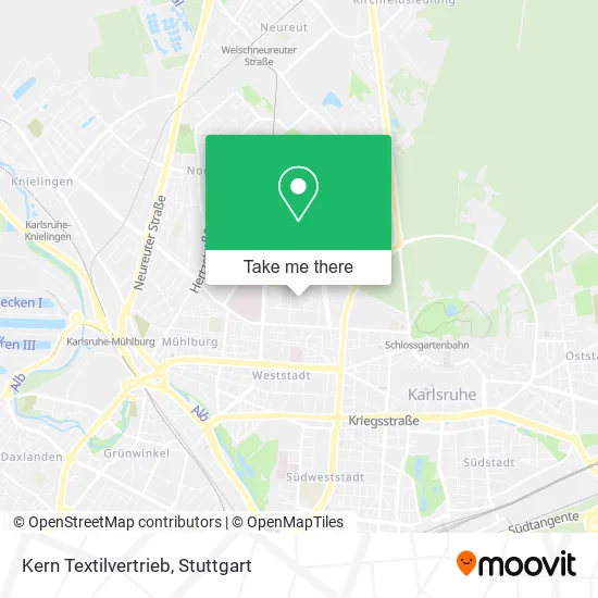 Карта Kern Textilvertrieb