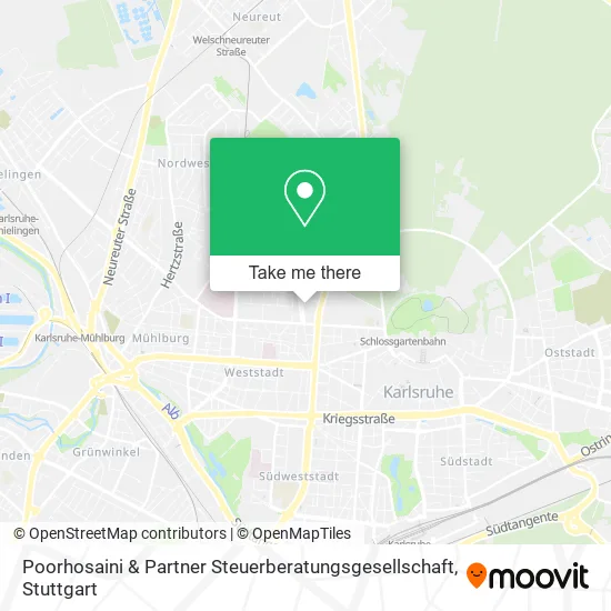 Карта Poorhosaini & Partner Steuerberatungsgesellschaft