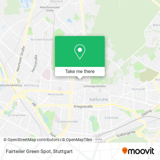 Карта Fairteiler Green Spot