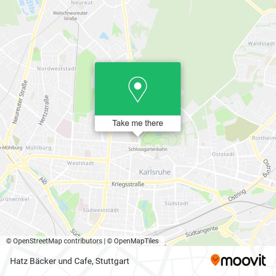 Hatz Bäcker und Cafe map