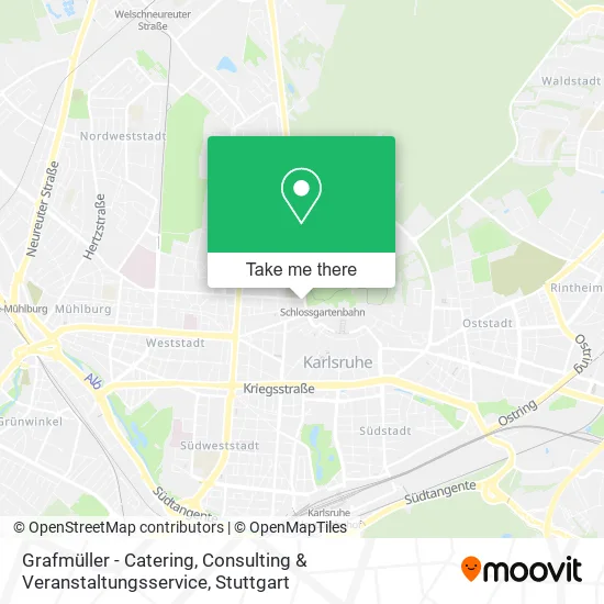 Карта Grafmüller - Catering, Consulting & Veranstaltungsservice