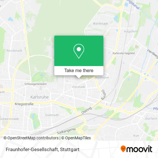 Карта Fraunhofer-Gesellschaft