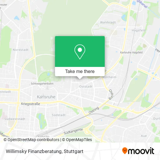 Willimsky Finanzberatung map