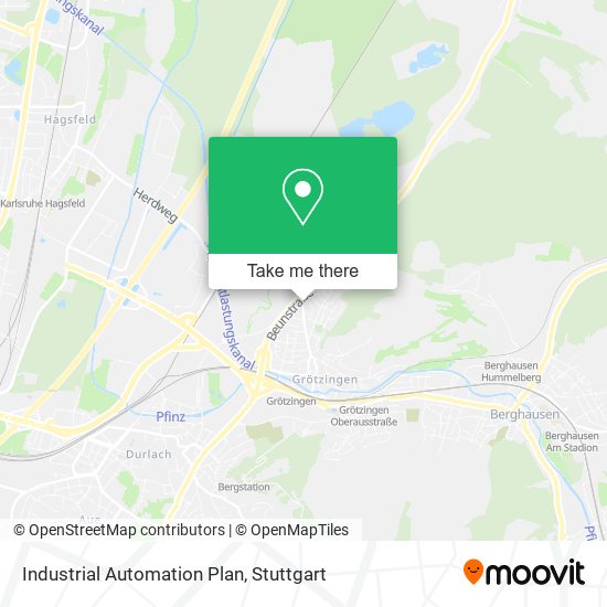 Industrial Automation Plan map