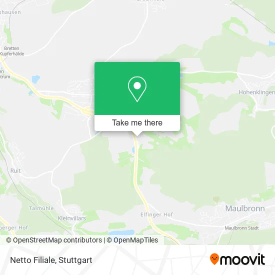 Карта Netto Filiale