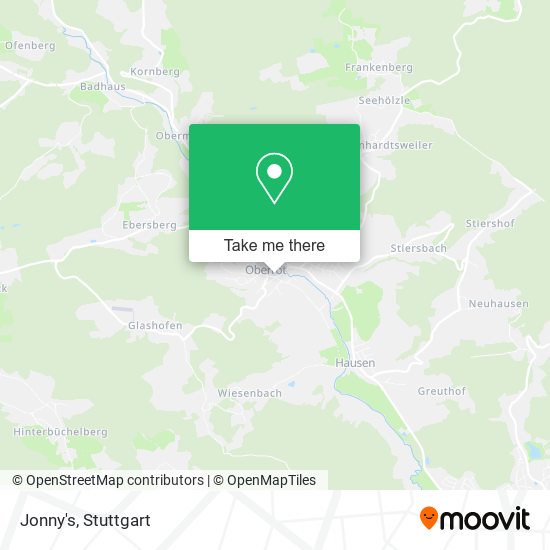 Карта Jonny's