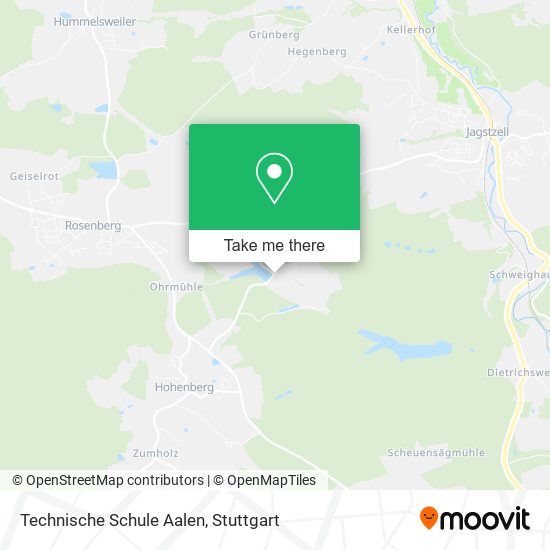 Technische Schule Aalen map