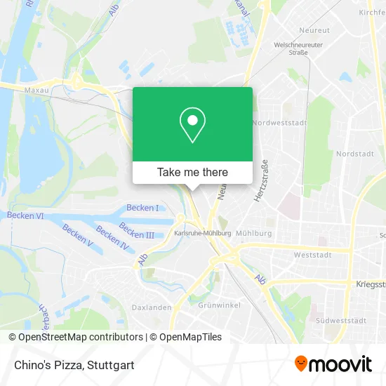 Карта Chino's Pizza