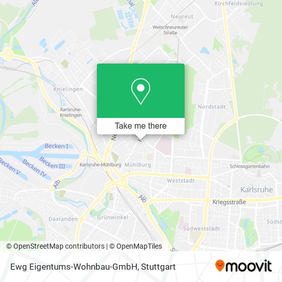 Ewg Eigentums-Wohnbau-GmbH map