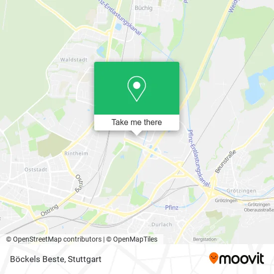 Карта Böckels Beste