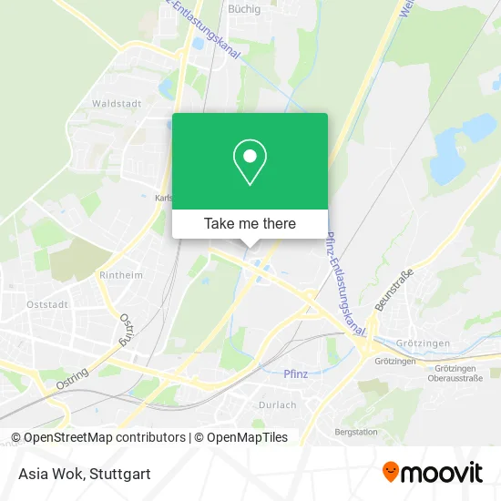 Карта Asia Wok