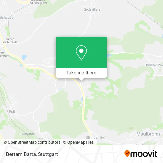 Карта Bertam Barta