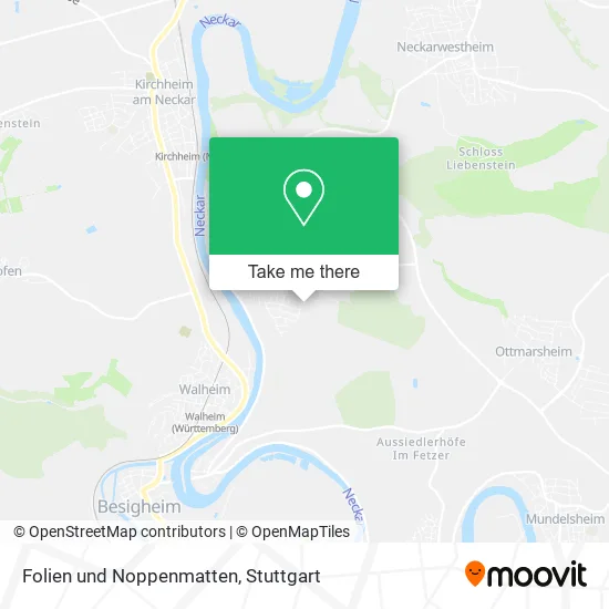 Карта Folien und Noppenmatten