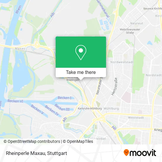 Карта Rheinperle Maxau