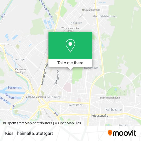 Карта Kiss Thaimaßa