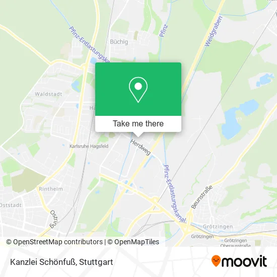 Карта Kanzlei Schönfuß