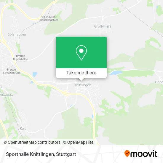 Карта Sporthalle Knittlingen