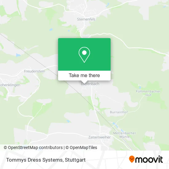Карта Tommys Dress Systems