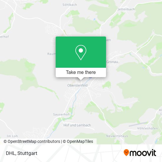 Карта DHL