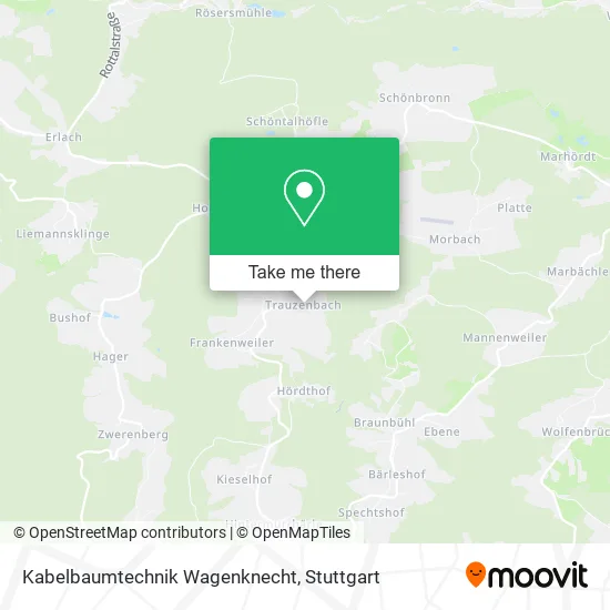 Карта Kabelbaumtechnik Wagenknecht
