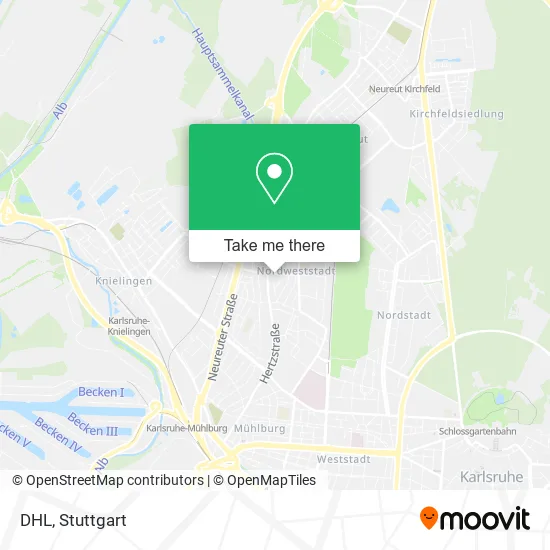 Карта DHL