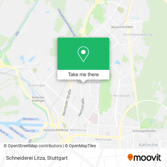 Карта Schneiderei Litza