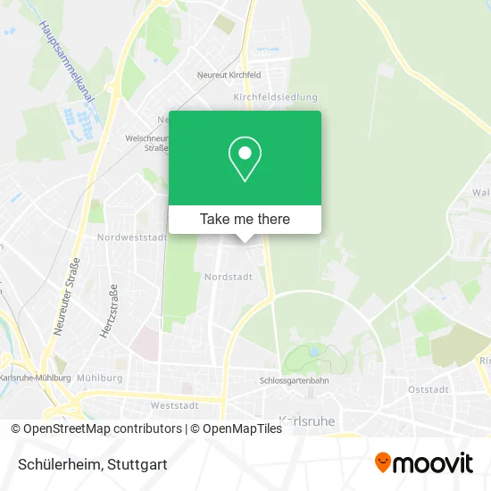 Карта Schülerheim