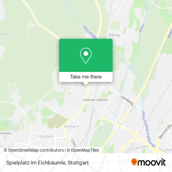 Карта Spielplatz im Eichbäumle