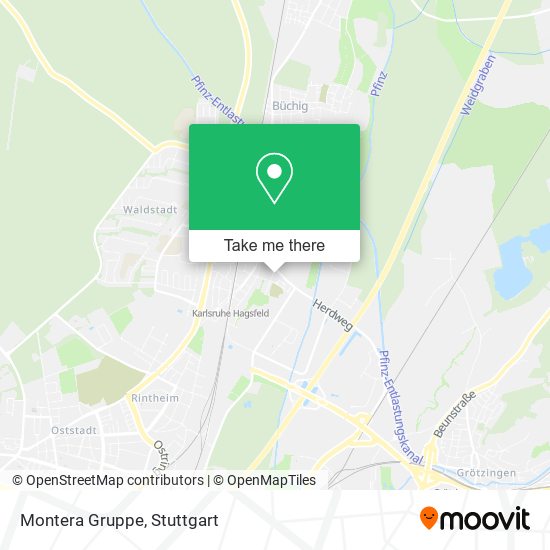Карта Montera Gruppe