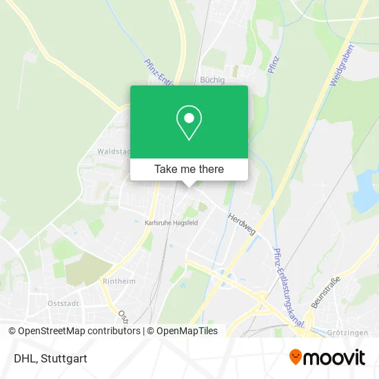 Карта DHL