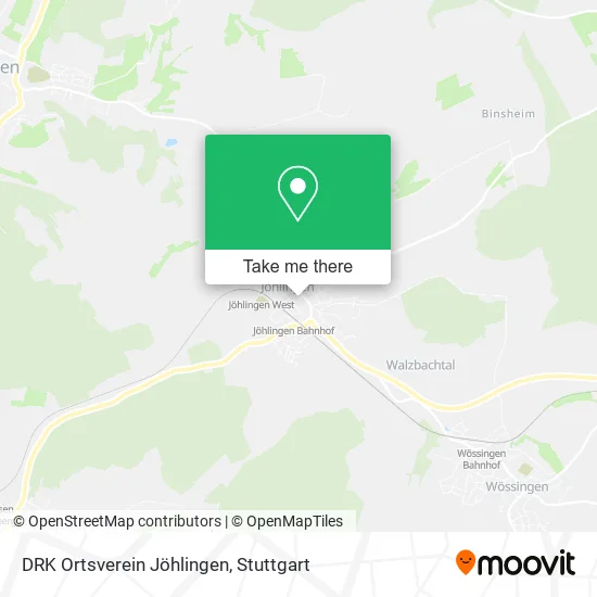 Карта DRK Ortsverein Jöhlingen