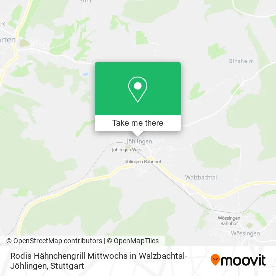 Rodis Hähnchengrill Mittwochs in Walzbachtal-Jöhlingen map